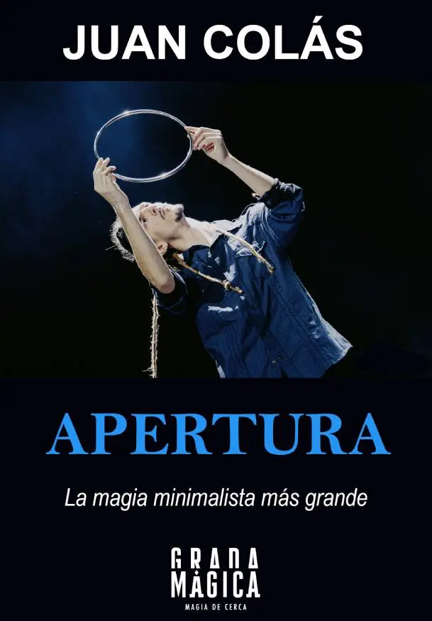 Cartel de Juan Colás: Apertura