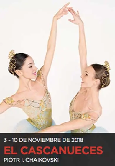 Cartel de El cascanueces: Compañía Nacional de Danza