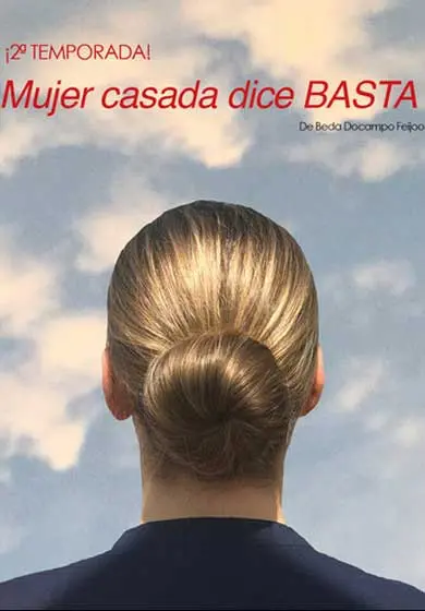 Cartel de Mujer casada dice basta