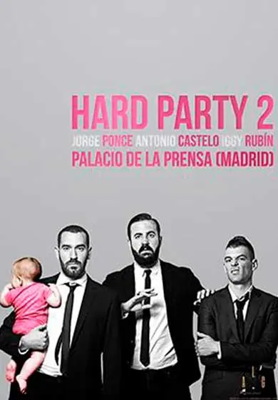 Cartel de Hard Party 2.0