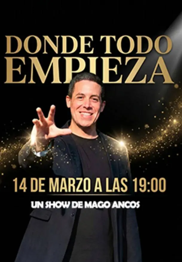 Cartel de Donde todo empieza