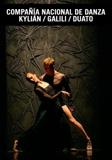 Cartel de KYLIÁN/ GALILI/ DUATO: Compañía Nacional de Danza