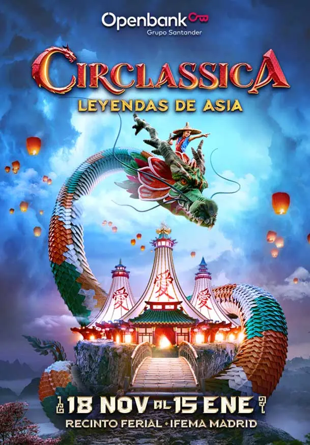Cartel de Circlassica. Leyendas de Asia