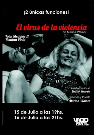 Cartel de El virus de la violencia