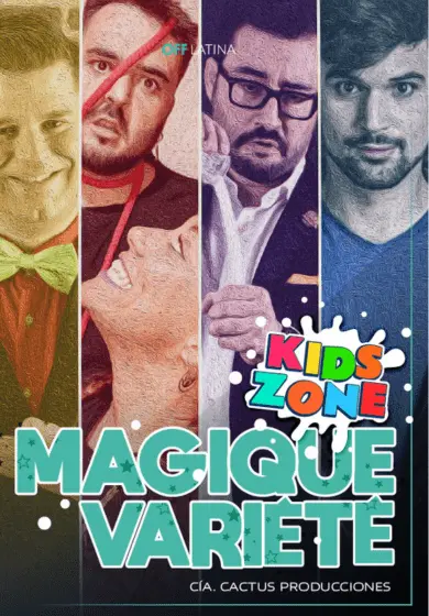 Cartel de Magique Variété Kids