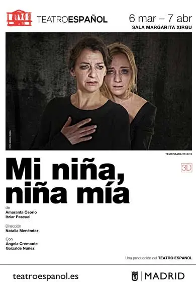 Cartel de Mi niña, niña mía /3D/
