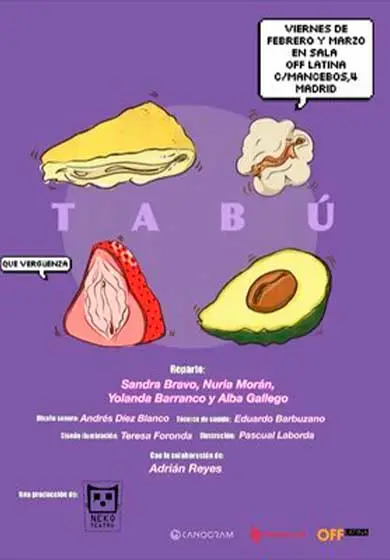Cartel de Neko Teatro: Tabú