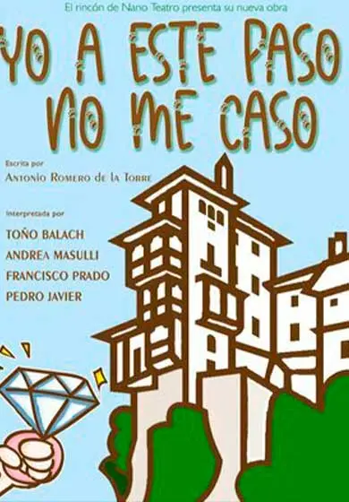 Cartel de Yo a este paso no me caso