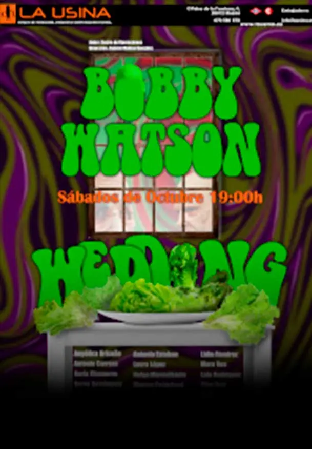 Cartel de Bobby Watson Wedding