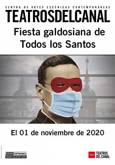 Cartel de Fiesta galdosiana de Todos los Santos
