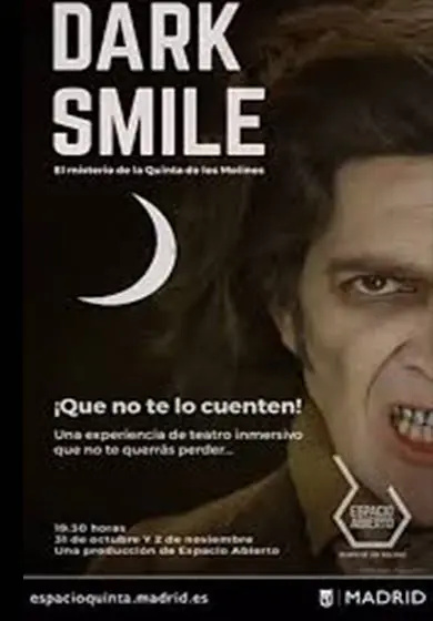 Cartel de Dark Smile. El misterio de la Quinta de los Molinos