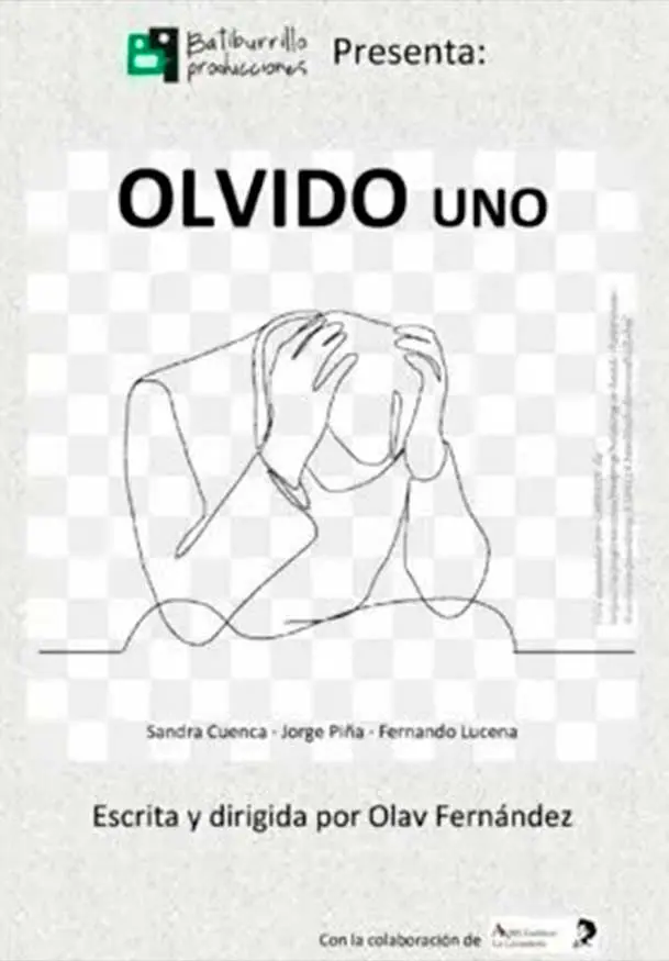 Cartel de Olvido uno