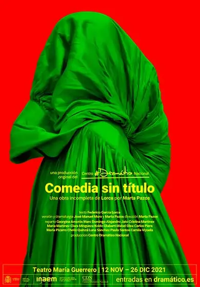 Cartel de Marta Pazos: Comedia sin título