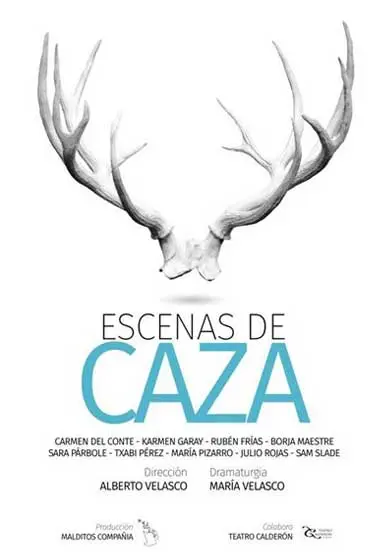 Cartel de Escenas de caza