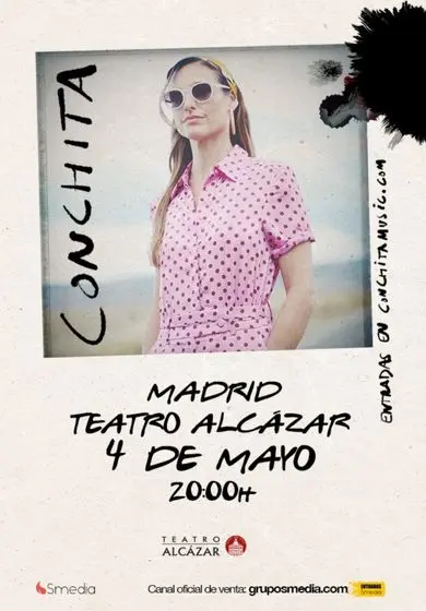 Cartel de Conchita: La bola de nieve Tour