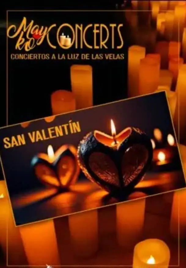 Cartel de Mayko Concerts: Concierto San Valentín a la luz de las velas
