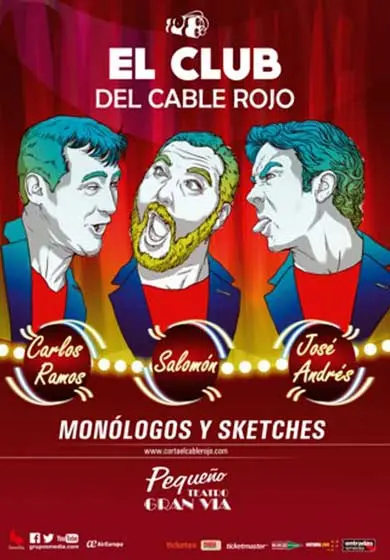 Cartel de El Club del Cable Rojo
