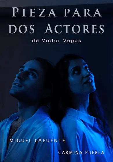Cartel de Pieza para dos actores