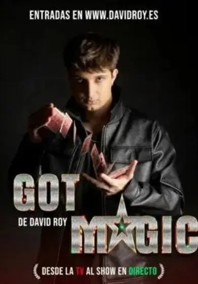 Cartel de Got Magic - David Roy