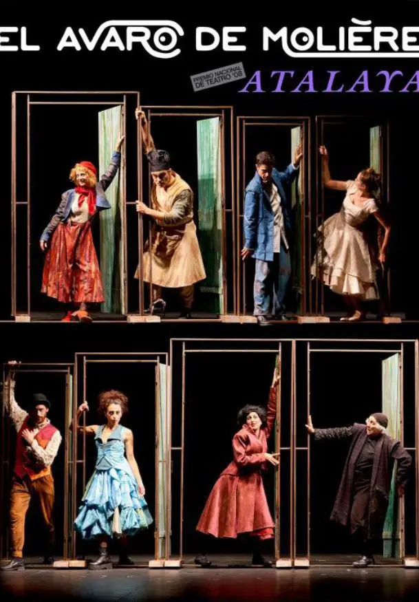 Cartel de Atalaya Teatro: El avaro, de Molière