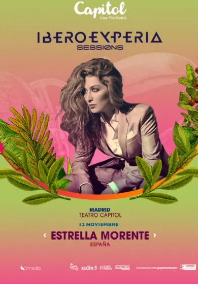Cartel de Estrella Morente - IberoExperia Sessions
