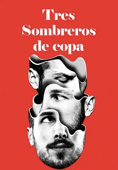 Cartel de Tres sombreros de copa