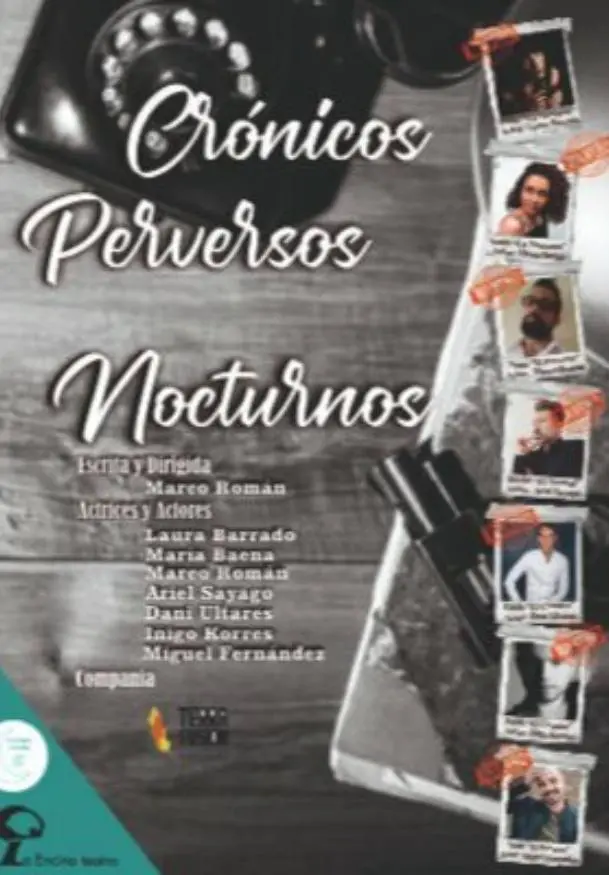 Cartel de Crónicos, perversos y nocturnos