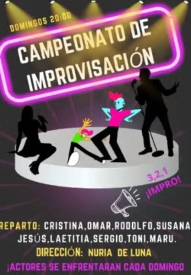 Cartel de Campeonato de improvisación