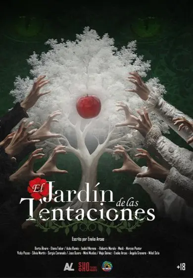 Cartel de El Jardín de las Tentaciones