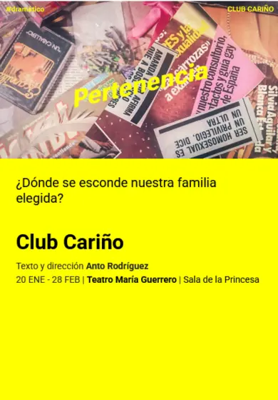Cartel de Club Cariño