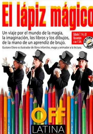 Cartel de El lápiz mágico