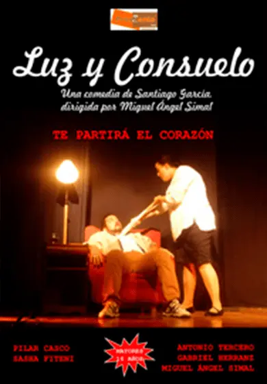 Cartel de Luz y consuelo