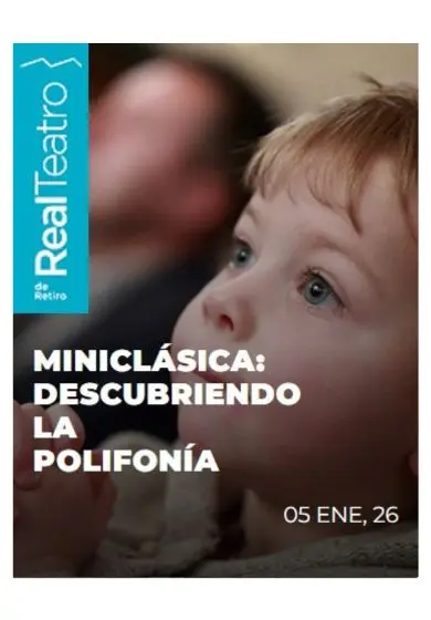 Cartel de Miniclásica: Descubriendo la polifonía