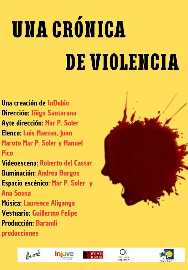 Cartel de Una crónica de violencia