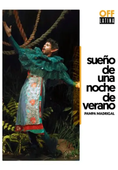 Cartel de Sueño de una noche de verano - Pampa Madrigal