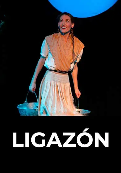 Cartel de Ligazón - Irina Kouberskaya