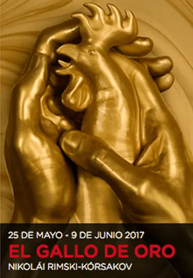 Cartel de El gallo de oro
