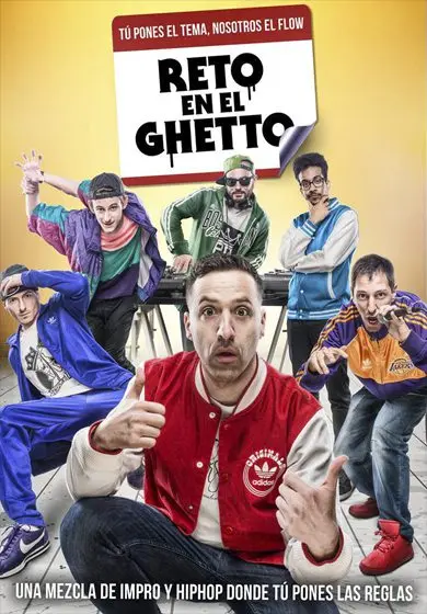 Cartel de Reto en el Ghetto