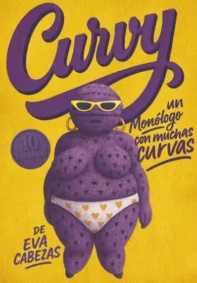 Cartel de Eva Cabezas: Curvy