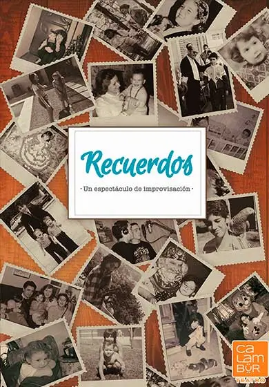 Cartel de Recuerdos: improvisación