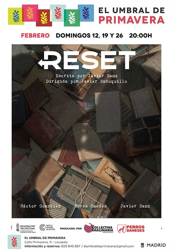 Cartel de Javier Sanz: Reset