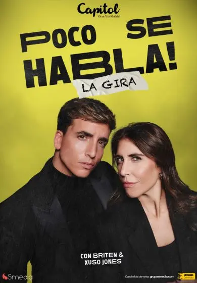 Cartel de Poco se habla - Bienvenido a la secta