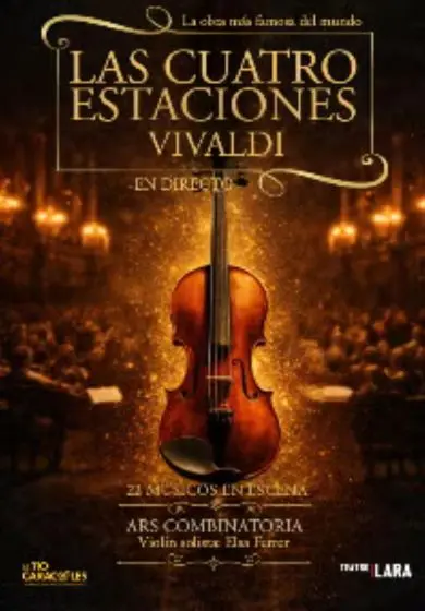 Cartel de Las cuatro estaciones de Vivaldi