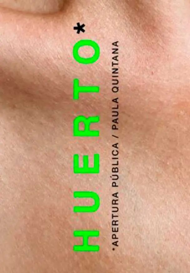Cartel de Huerto