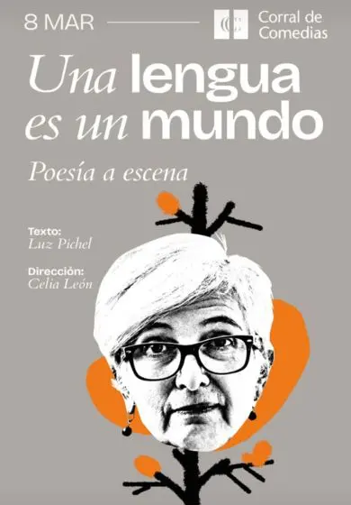 Cartel de Una lengua es un mundo