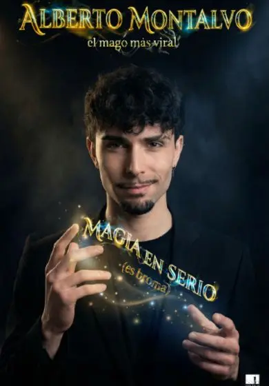 Cartel de Magia en serio (es broma)