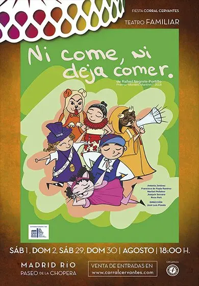 Cartel de Ni come ni deja comer