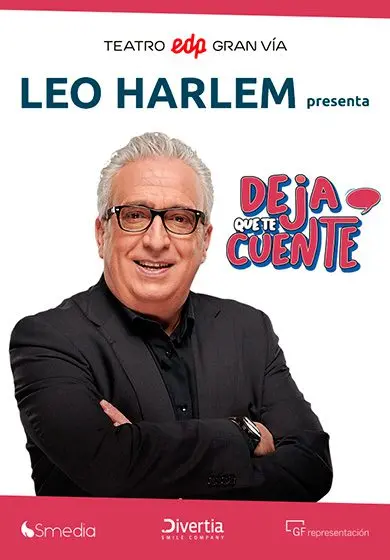 Cartel de Leo Harlem: Deja que te cuente