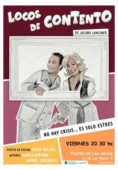 Cartel de Locos de contento