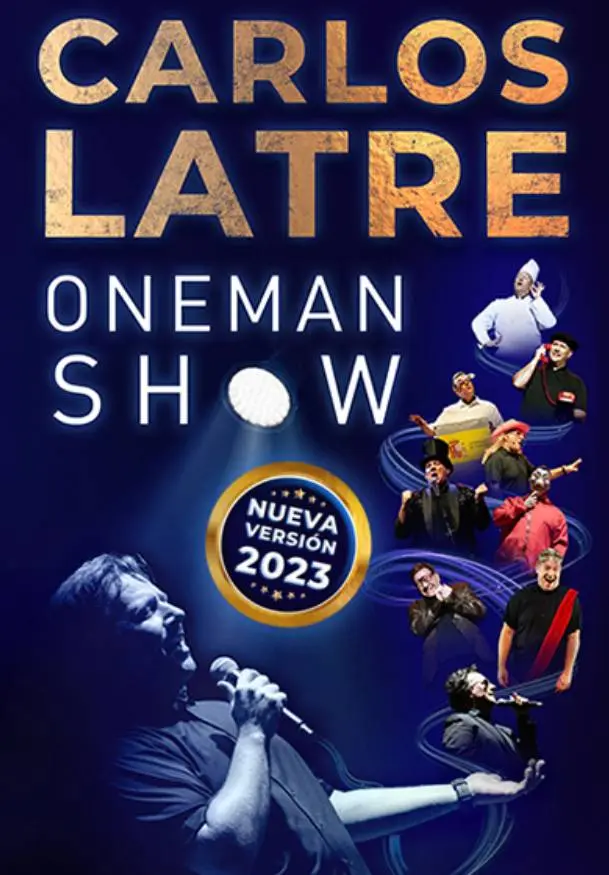 Cartel de Carlos Latre: One Man Show